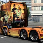 Scania Grand Theft Auto V Skin 1.47