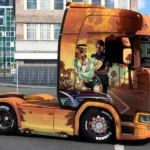 Scania Grand Theft Auto V Skin 1.47