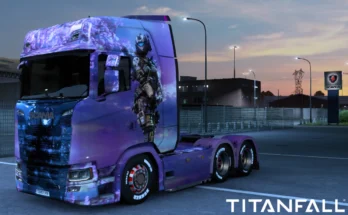 Scania Titanfall 2 Woman Skin 1.47