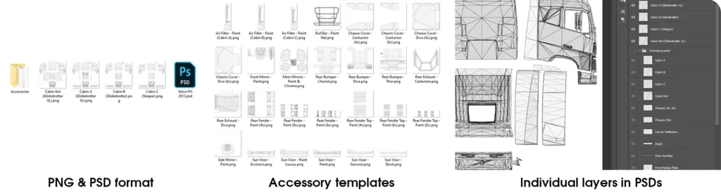 COMPLETE TRUCKS & TRAILERS TEMPLATE PACK V2.10 1.47