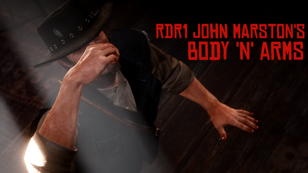 RDR1 John Marston's body 'n' arms V2.3