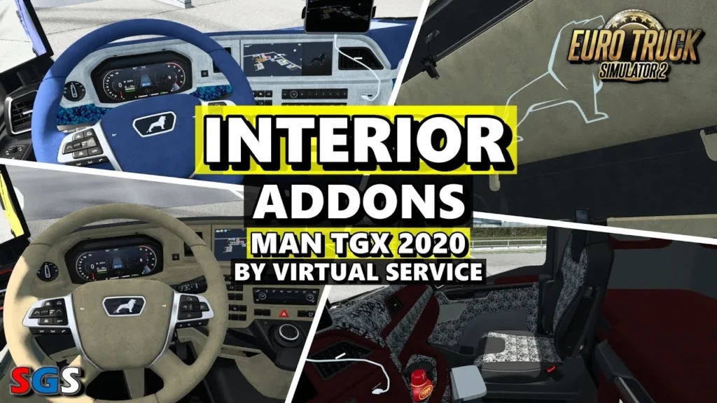 Interior Addons for MAN TGX 2020 v1.2 1.47