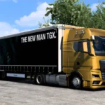 Low deck chassis for Man TGX 2020 by Sogard3 v1.0 1.47