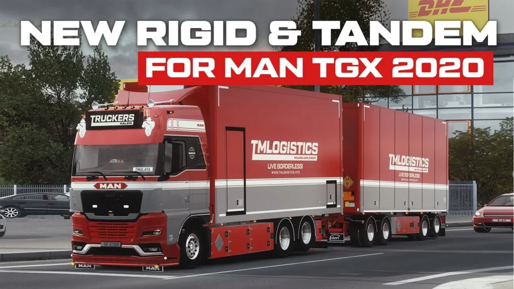 MAN TGX 2020 Rigid Chassis Addon by Kast v1.0 1.47