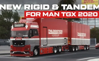 MAN TGX 2020 Rigid Chassis Addon by Kast v1.0 1.47