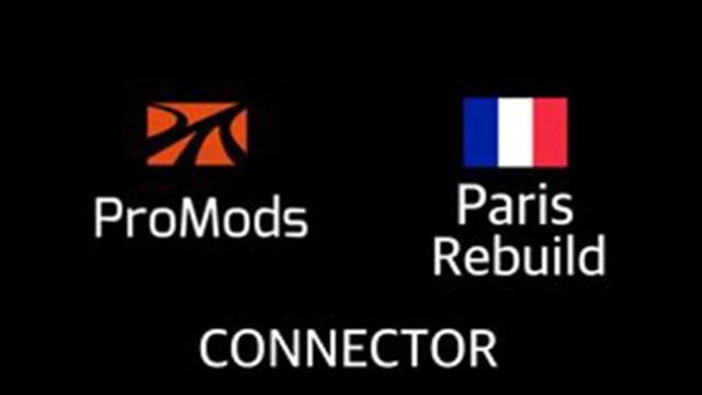 ProMods + Paris Rebuild Road Connection v1.47