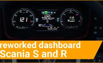 Reworked Dashboard for Scania S and R v1.0 1.47