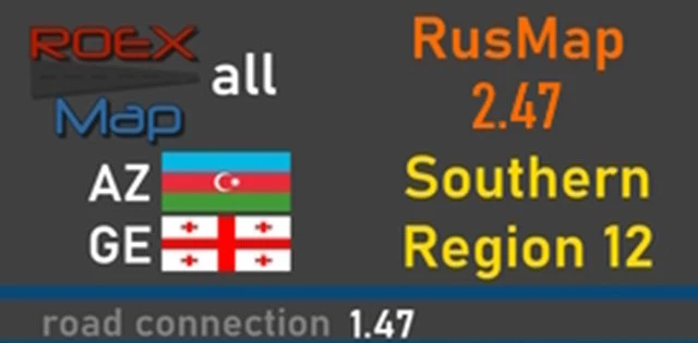 RusMap - Roex, AZGE , SRMap Road Connection 1.47