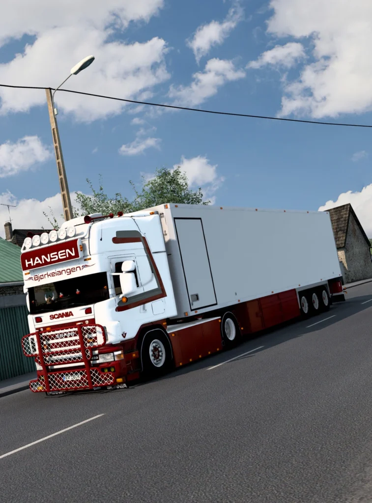 Scania 164L 580 and Trailer 1.47