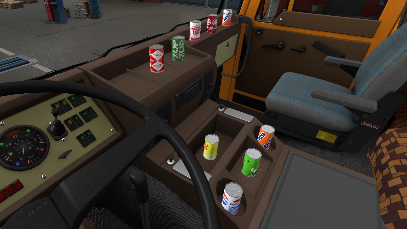 Dlc cabin. Scania ng Interior. Decorative Cab Lights ets2.