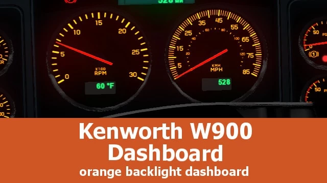 DASHBOARD KENWORTH W900 V1.0