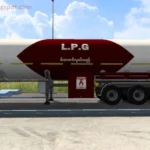 LPG Gas Tank Skin 2 for SCS Gas Tank by Player Thurein v1.0