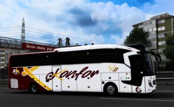 Mercedes Benz Travego 16 SHD Euro 6 Konfor Turizm Kurumsal Skin v1.0