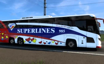 Scania Touring Philippine Buses Skinpack v1.0