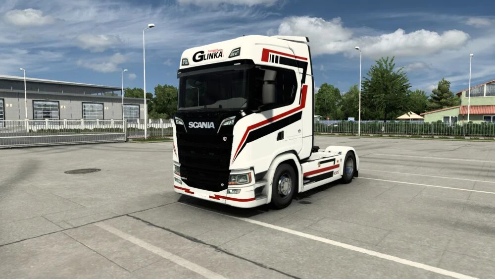 Scania Truck Skin Glinka v1.0