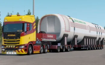 SCS Trucks Realistic Exhaust Pipes v1.0