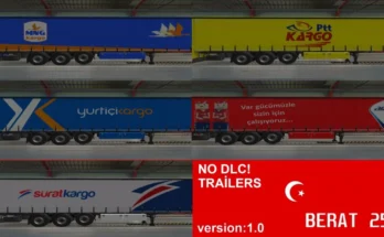 Turkish Cargo Trailers v1.0