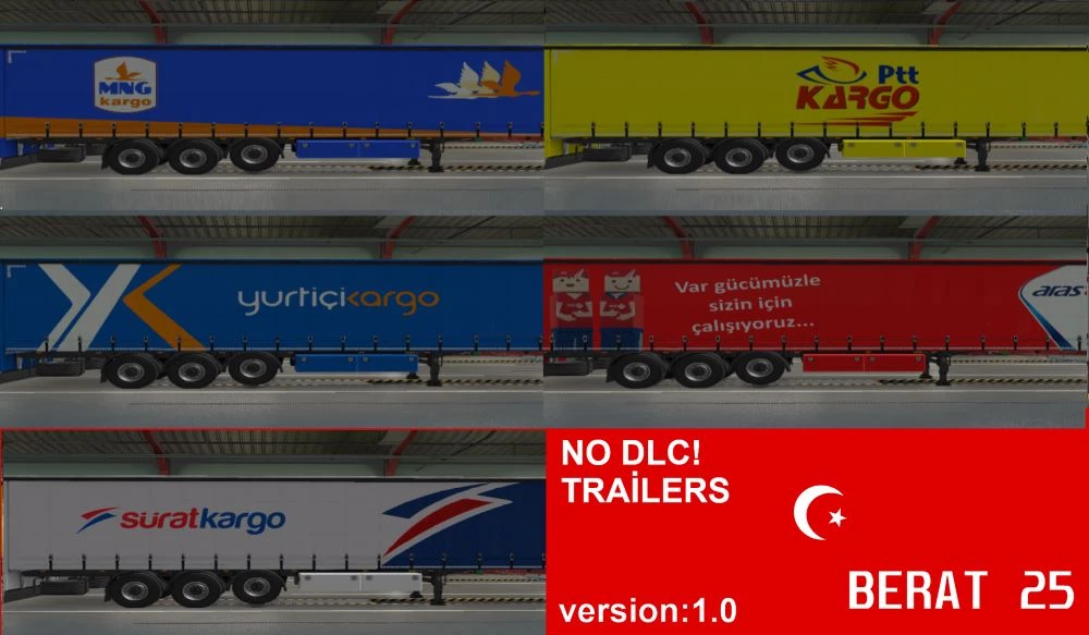 Turkish Cargo Trailers v1.0