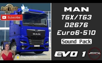 MAN TGX 2020 (TG3) 510 D2676 Sound v1.0