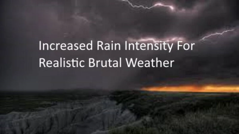 IMPROVED RAIN FOR REALISTIC BRUTAL WEATHER V2.8.0 - 1.47