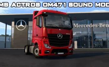 Mercedes New Actros Sound Mod 1.47