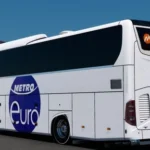 Mercedes Travego 15 SHD Metro Euro Kaplaması Skin v1.0