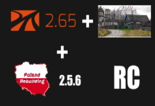 Poland Rebuilding + Promods + Rusmap Road Connection 1.47