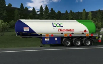 SCS Fuel Tank BOC Skin Player Thurein v1.0