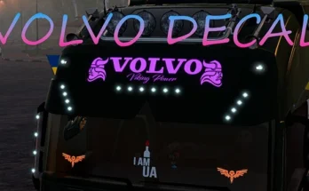 Volvo decal (Lightbar) v1.03
