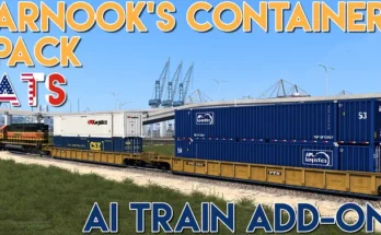 ARNOOKS CONTAINER PACK TRAIN ADDON ATS 1.48