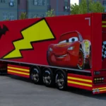 Cars Lightning McQueen Truck Skin 1.48