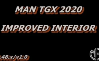 MAN TGX 2020 Improved Interior v1.0