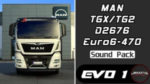 MAN TGX-TG2 470 D2676 Sound Pack v1.0 1.48