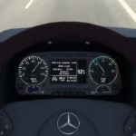 Mercedes-Benz Actros MP3 Improved Dashboard v1.0