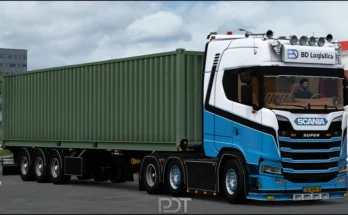 Scania 450S + Trailer BD Logistics 1.47