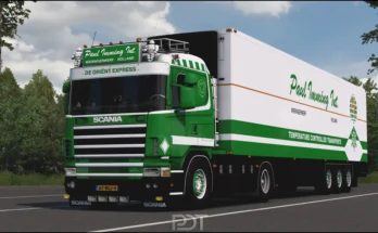 Scania 4series 164 480 + Trailer Paul Imming Int. Wieringerwerf 1.47
