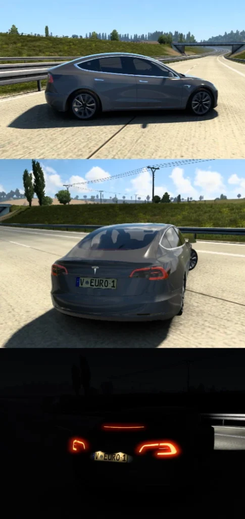 Tesla Model X 2017 v1.0 FS19, Landwirtschafts Simulator 19 Mods
