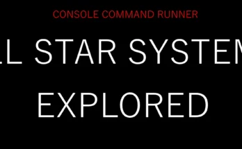 ALL Star Systems Explored - CCR V1.0
