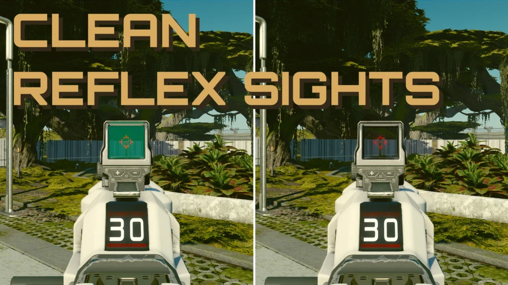 Clean Reflex Sight Lenses V1.1