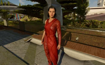Andreja's Crimson Dress V0.0.1