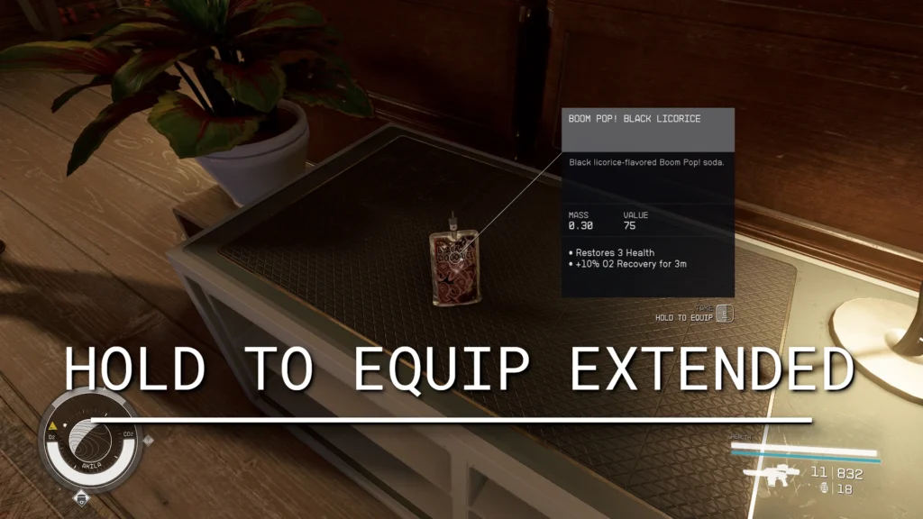 Hold To Equip Extended V1.0