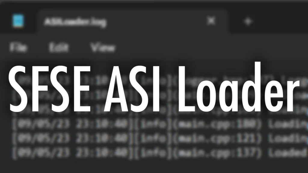 SFSE ASI Loader V1.0