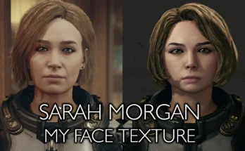Sarah Morgan - My Face Texture V1.0