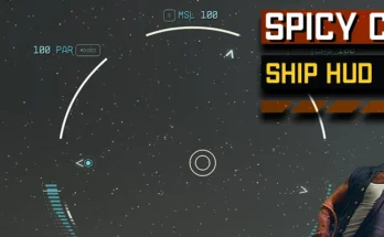 Spicy Clean Ship HUD