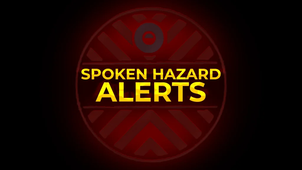 Spoken Hazard Alerts V1.0
