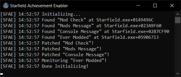 Starfield Achievement Enabler V1.3.4