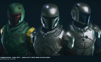 The Mandalorian - Boba Fett - Jango Fett (STAR WARS Starborn Retextures and Mantis Replacer) V1.0.1