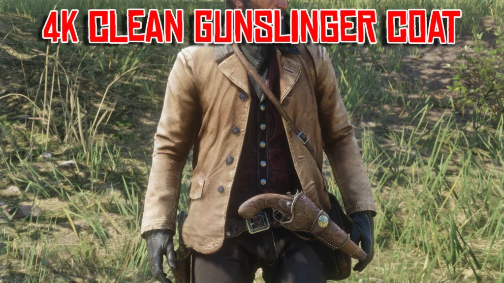 Upscaled Clean Gunslinger Coat