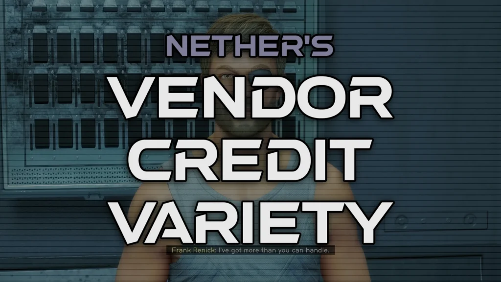 Nether's Vendor Credit Variety V1.0