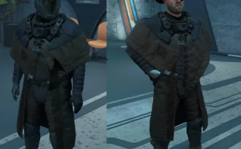 Wandering Gunslinger Spacesuit (Coat and Poncho) V1.1